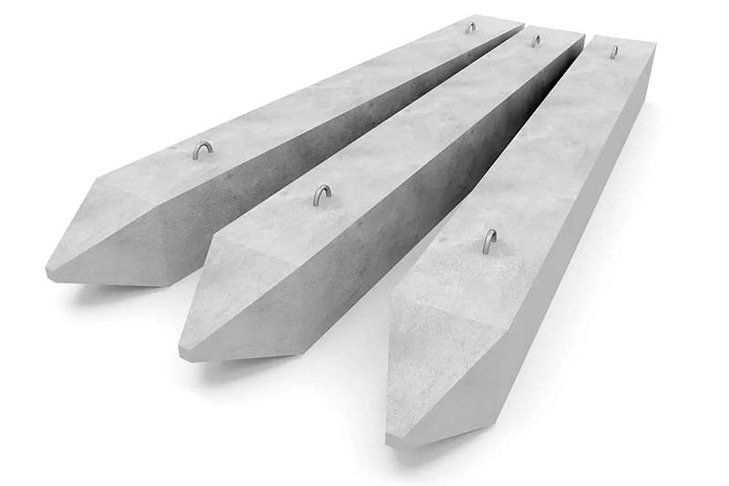 Сваи железобетонные