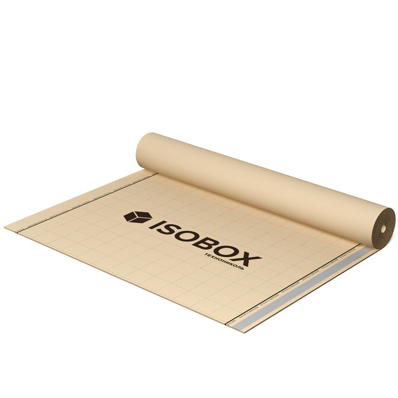 Пароизоляционная пленка ISOBOX В 35 (35 м2 в рулоне)