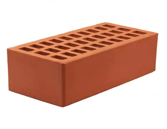 Керамический рядовой пустотелый кирпич М150