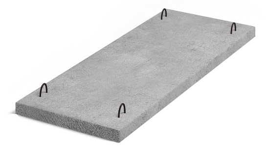 Плита канала плоская ПТ8-13-13